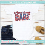 American Babe PNG