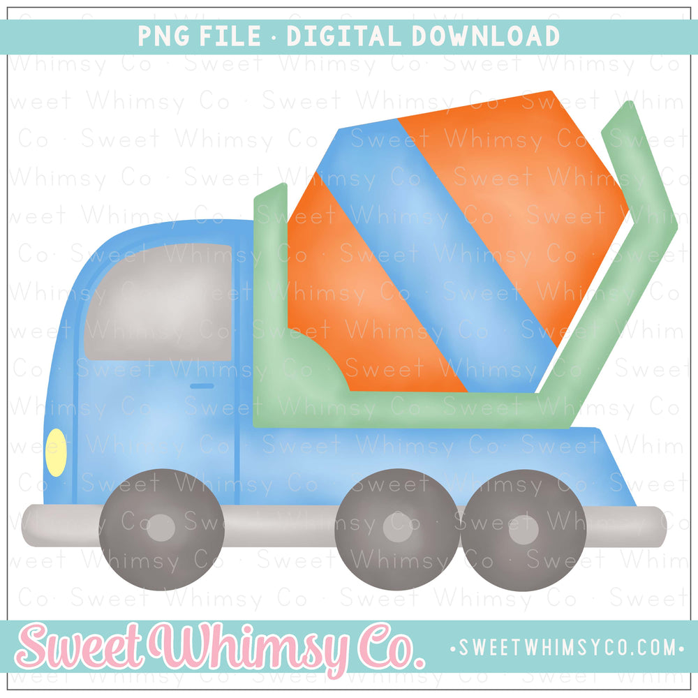 Cement Truck PNG