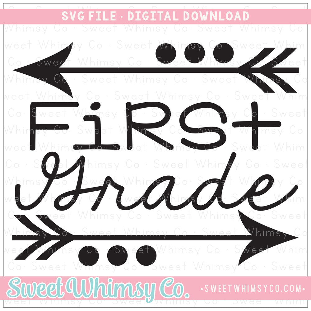 First Grade Arrows SVG