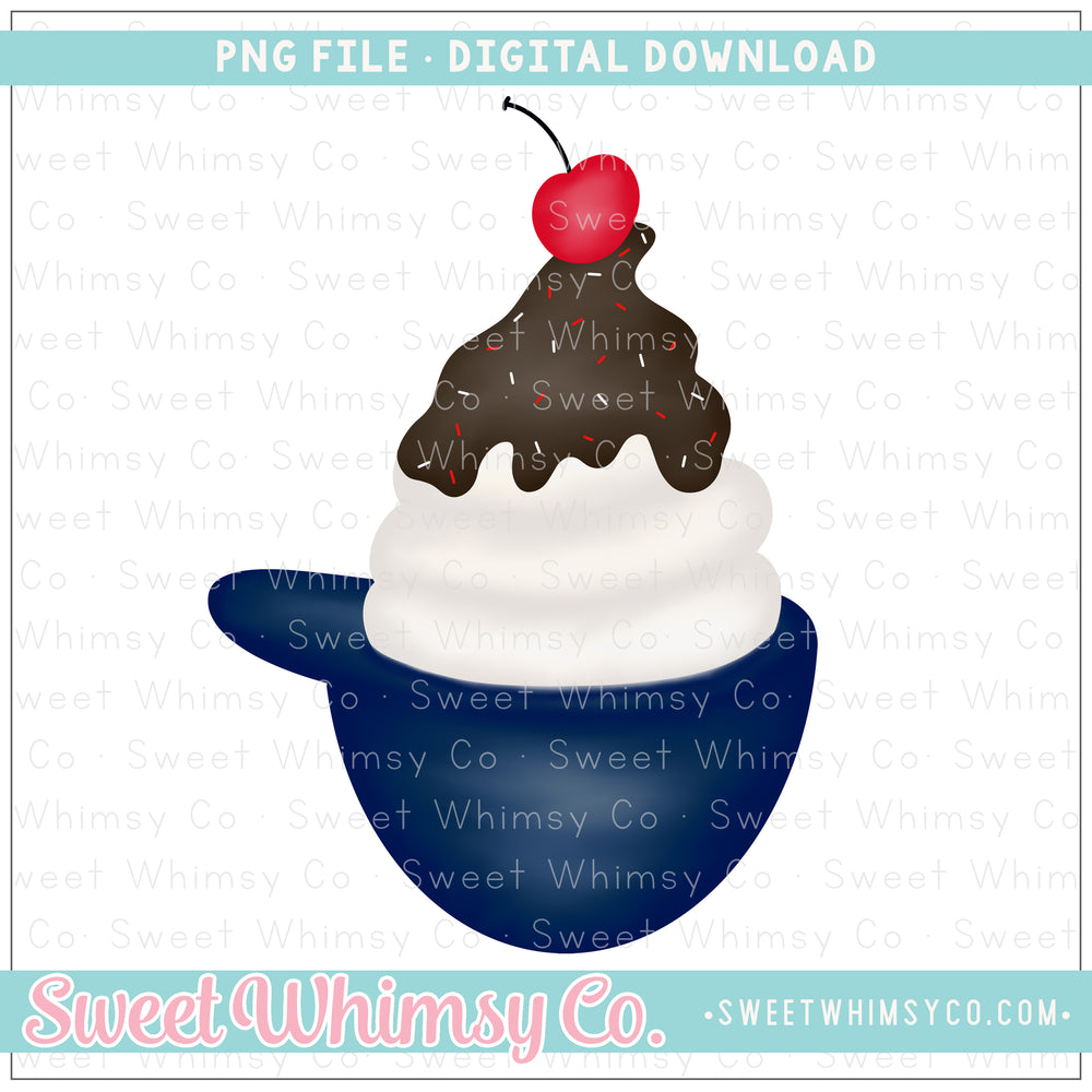 Navy Helmet Ice Cream PNG