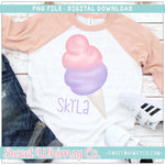 Pink & Purple Cotton Candy PNG