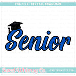 Blue Senior PNG