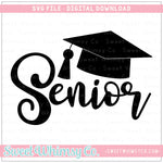 Senior Hat SVG