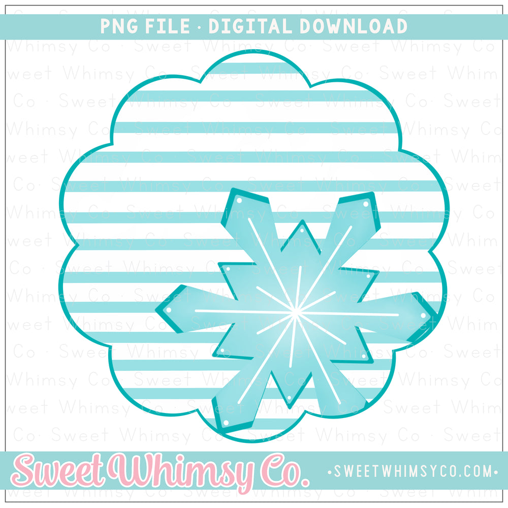 Scallop Snowflake PNG