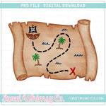 Treasure Map PNG