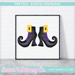 Witch Shoes PNG