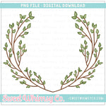 Woodland Wreath PNG