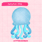 Blue Jellyfish PNG