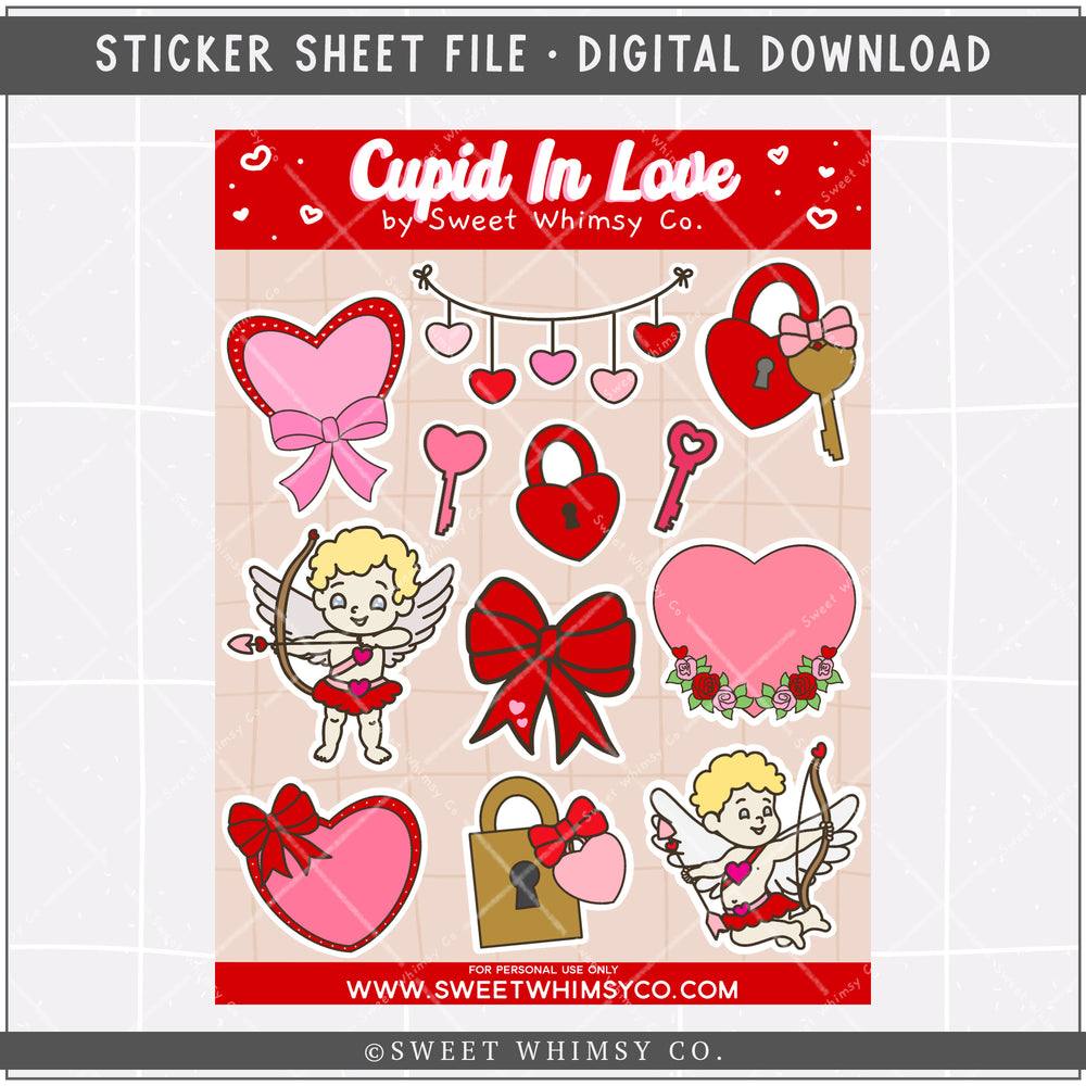 Cupid In Love Stickers