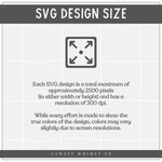 Tiny Clover Circle Frame SVG