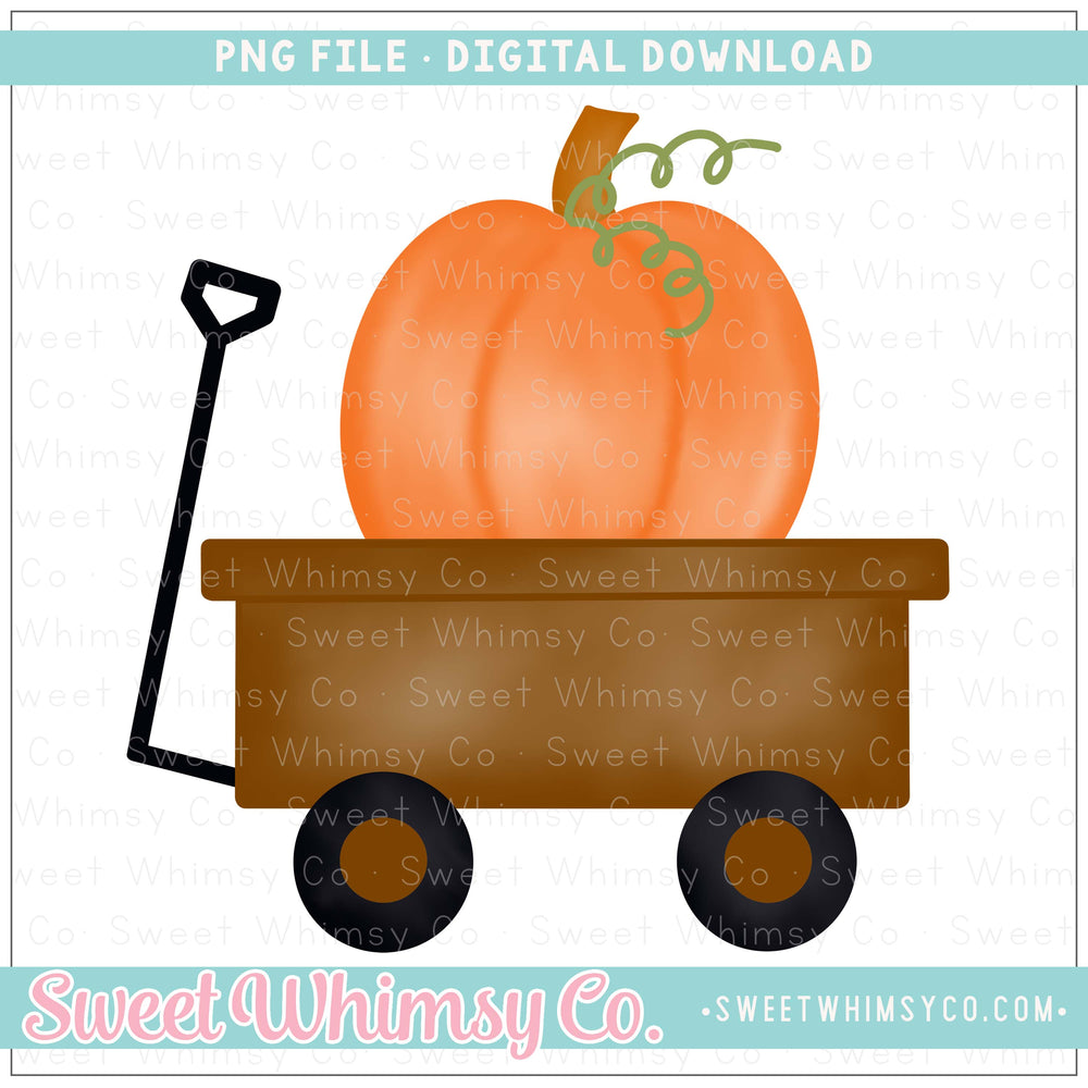 Pumpkin Wagon PNG
