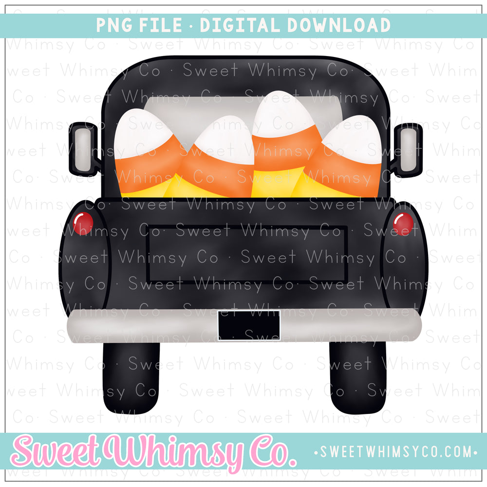 Candy Corn Pickup Truck PNG