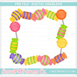 Candy Frame PNG