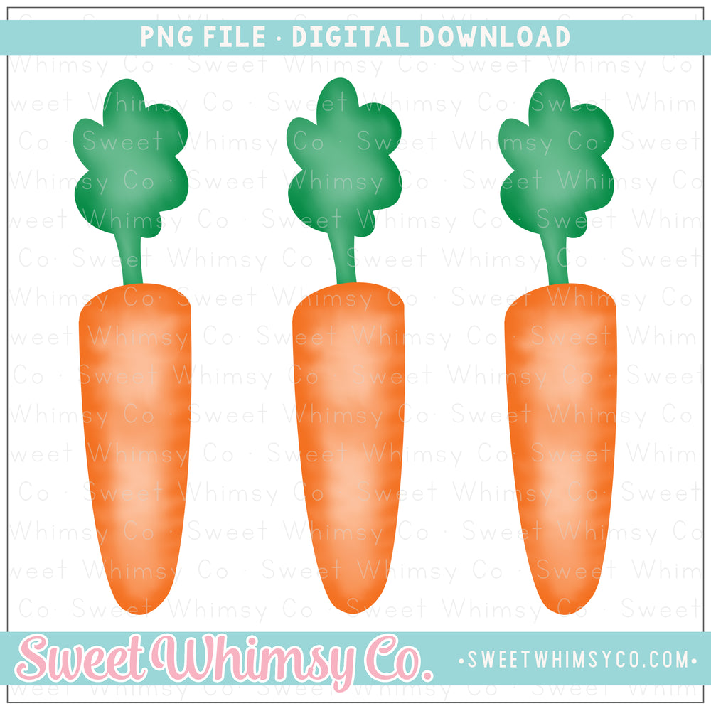 Carrot Trio PNG