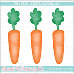 Carrot Trio PNG