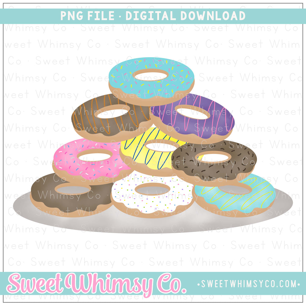 Pink Sprinkle Donuts PNG