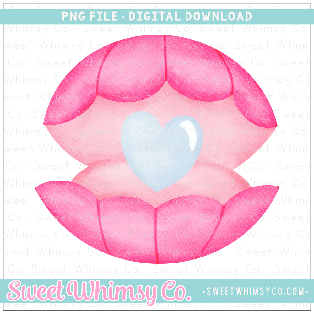Heart Pearl Oyster PNG