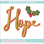 Hope Holly PNG