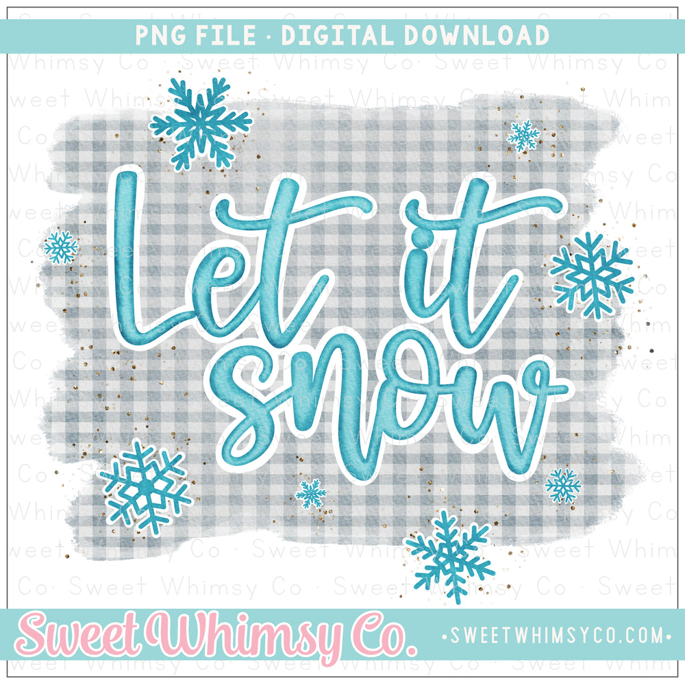 Let It Snow PNG