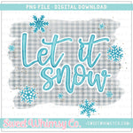 Let It Snow PNG