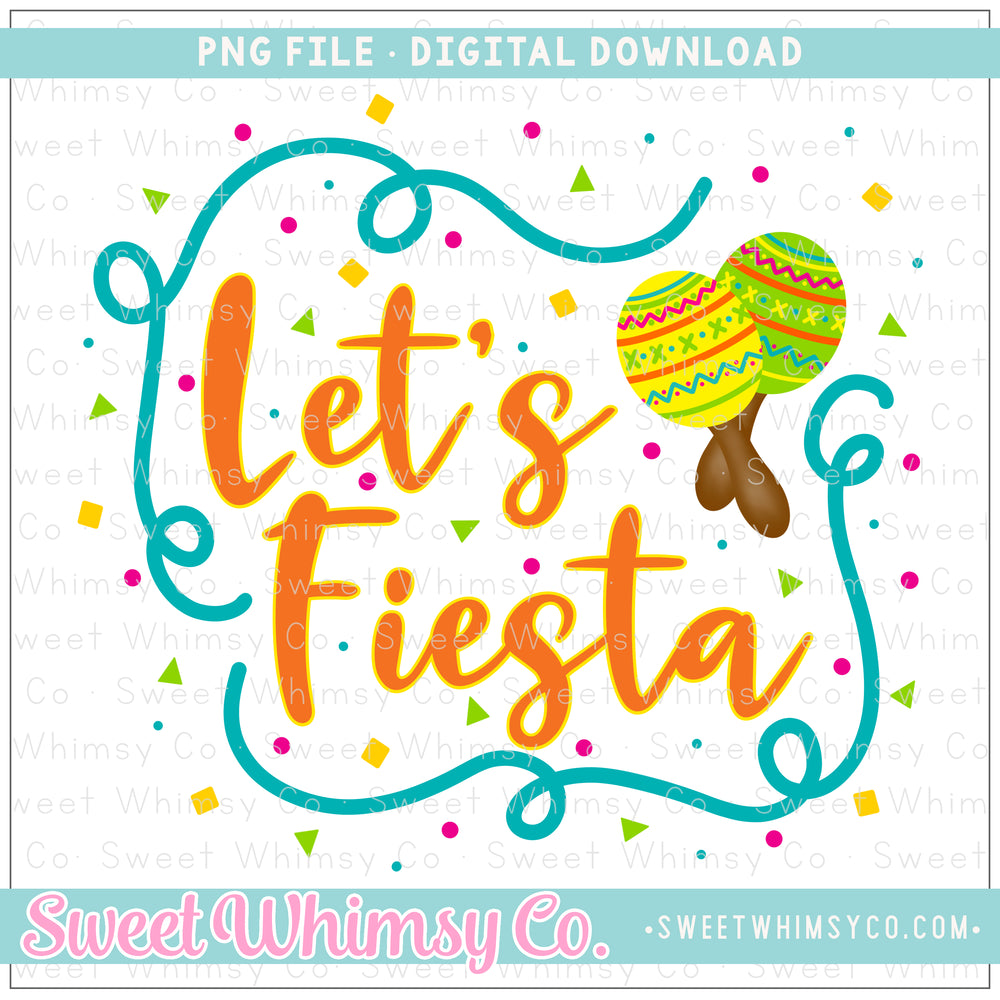 Let's Fiesta PNG