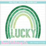 Lucky Green Rainbow PNG