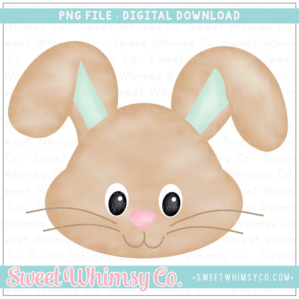 Bunny Boy Mint Ears PNG