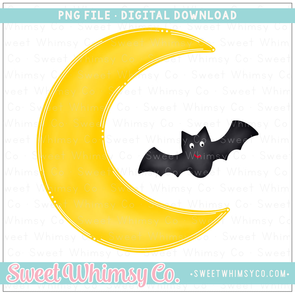 Moon Bat PNG
