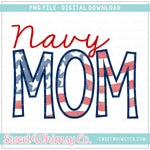 Navy Mom PNG