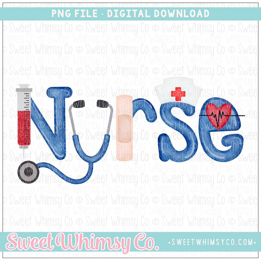 Nurse Blue PNG