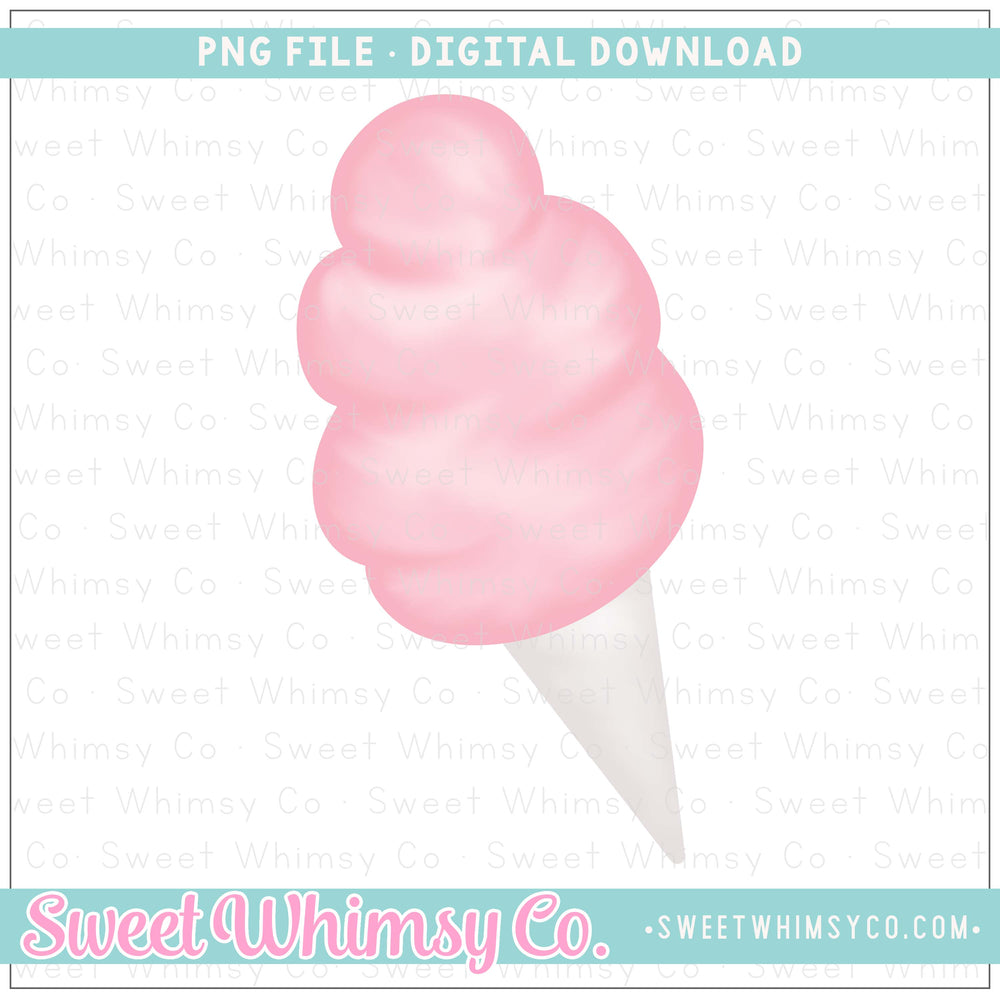 Pink Cotton Candy PNG