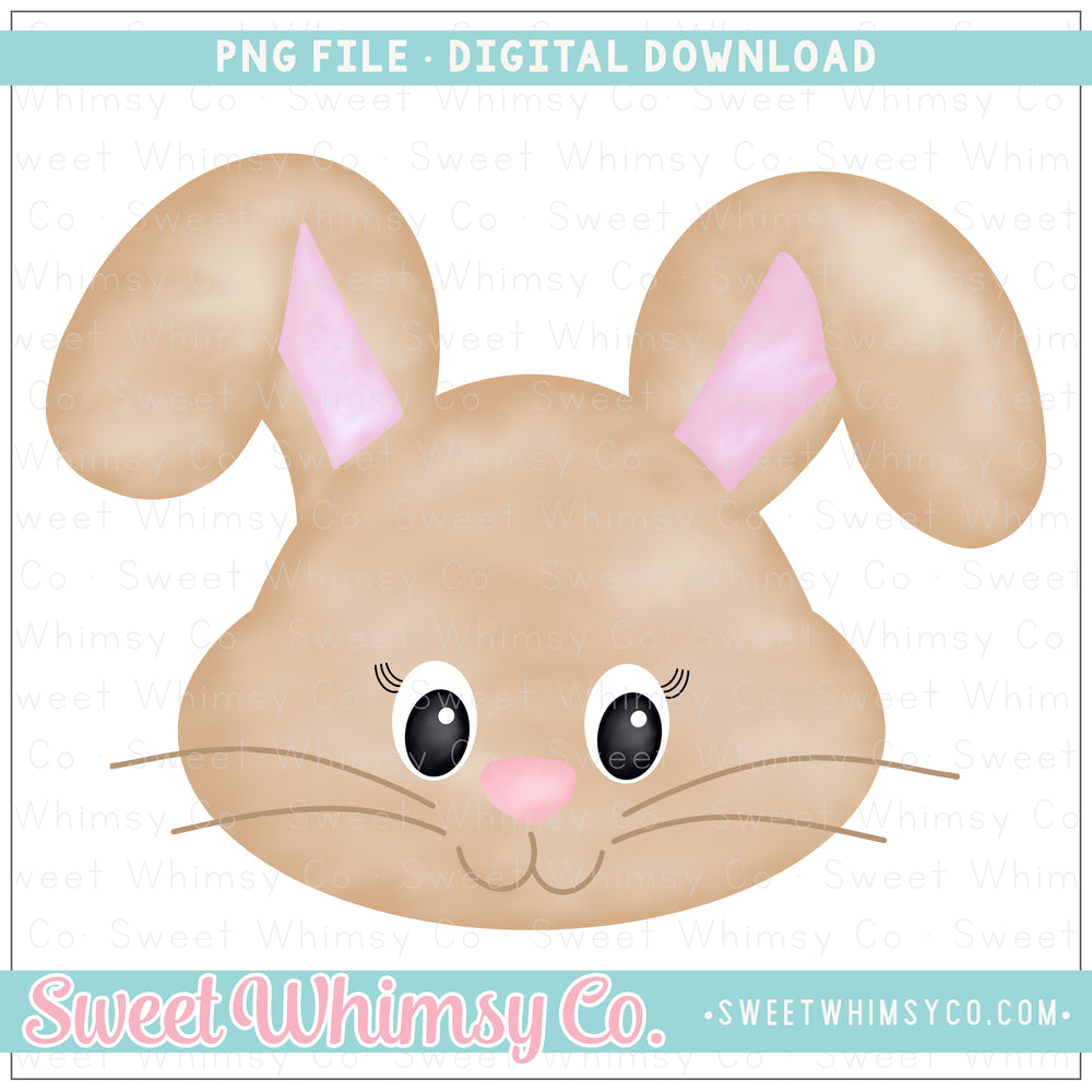 Sweet Bunny Girl Pink Ears PNG