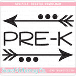 PreK Arrows SVG
