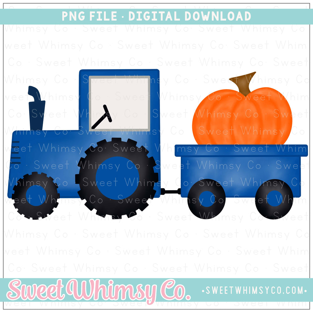 Pumpkin Tractor PNG