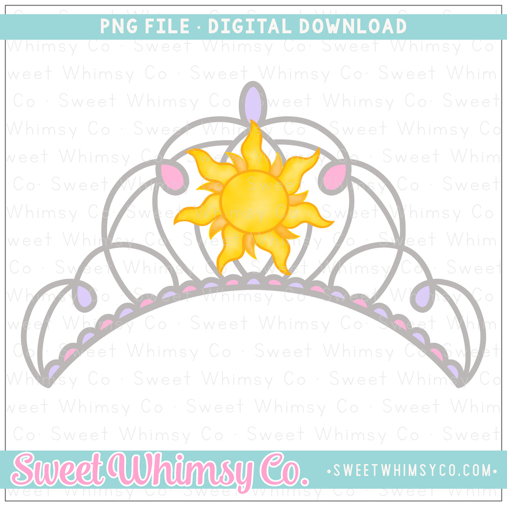 Rapunzel Princess Crown PNG