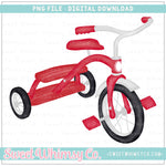 Red Tricycle PNG