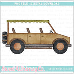Safari Jeep PNG