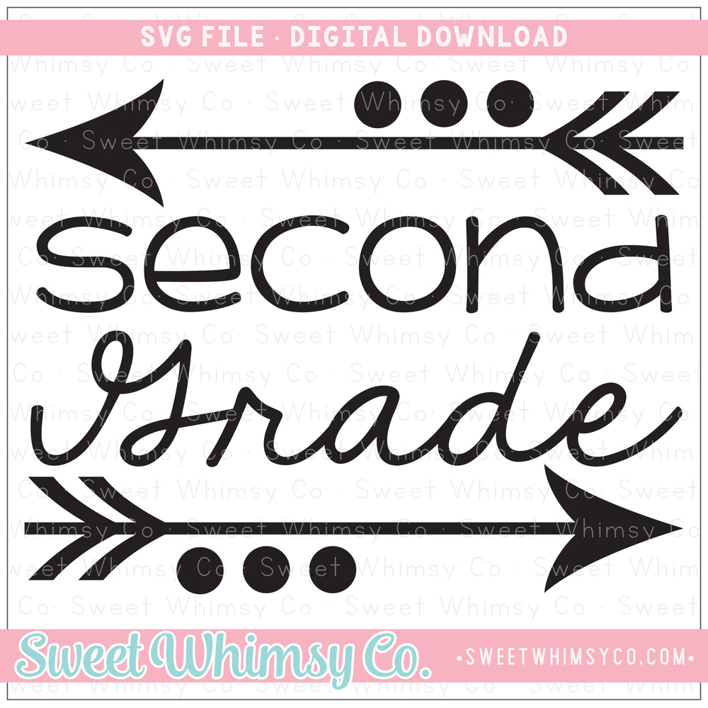 Second Grade Arrows SVG