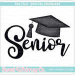 Senior Grad Hat PNG