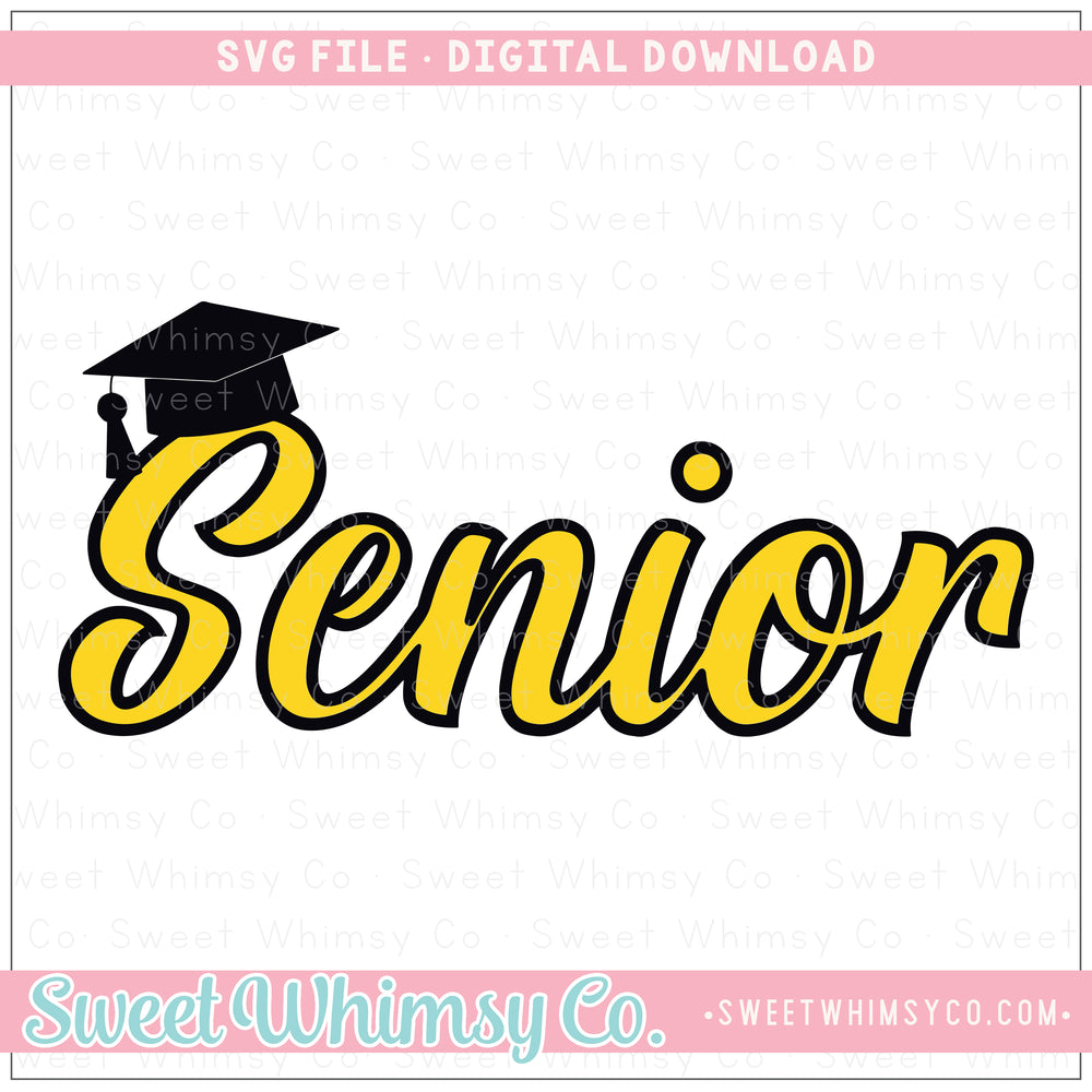 Senior Hat SVG