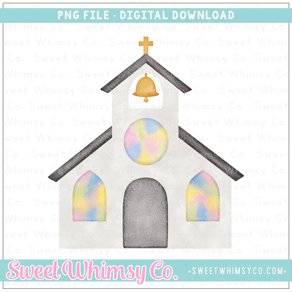 Stained Glass Church PNG