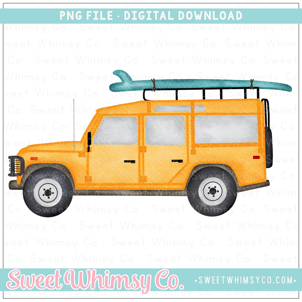 Surf Truck SUV PNG