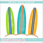 Surfboard Trio PNG