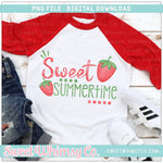 Sweet Summertime Strawberries PNG