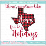 Texas Home for Holidays PNG