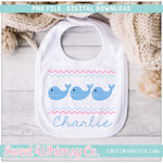 Whale Pink Faux Smocked PNG
