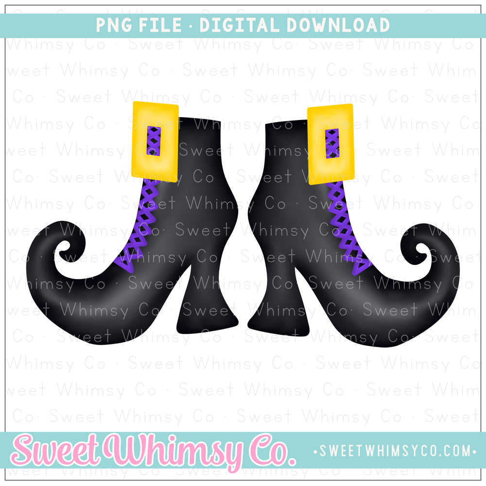 Witch Shoes PNG