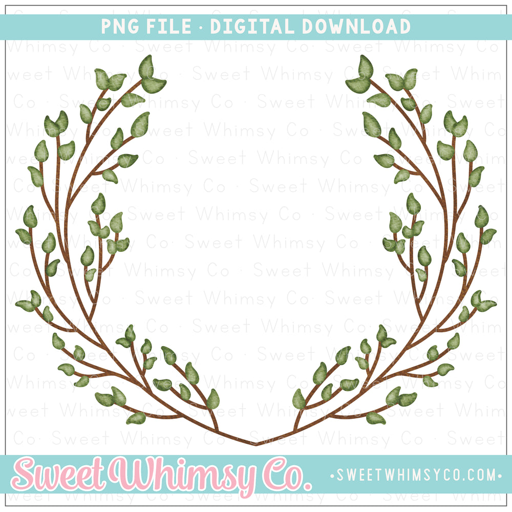 Woodland Wreath PNG